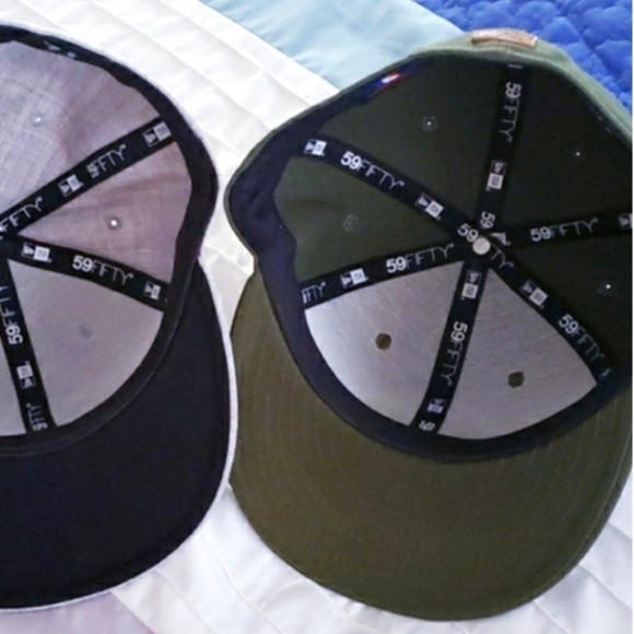 MLB Army Green New Era Yankee Hat - Picture 4 of 7